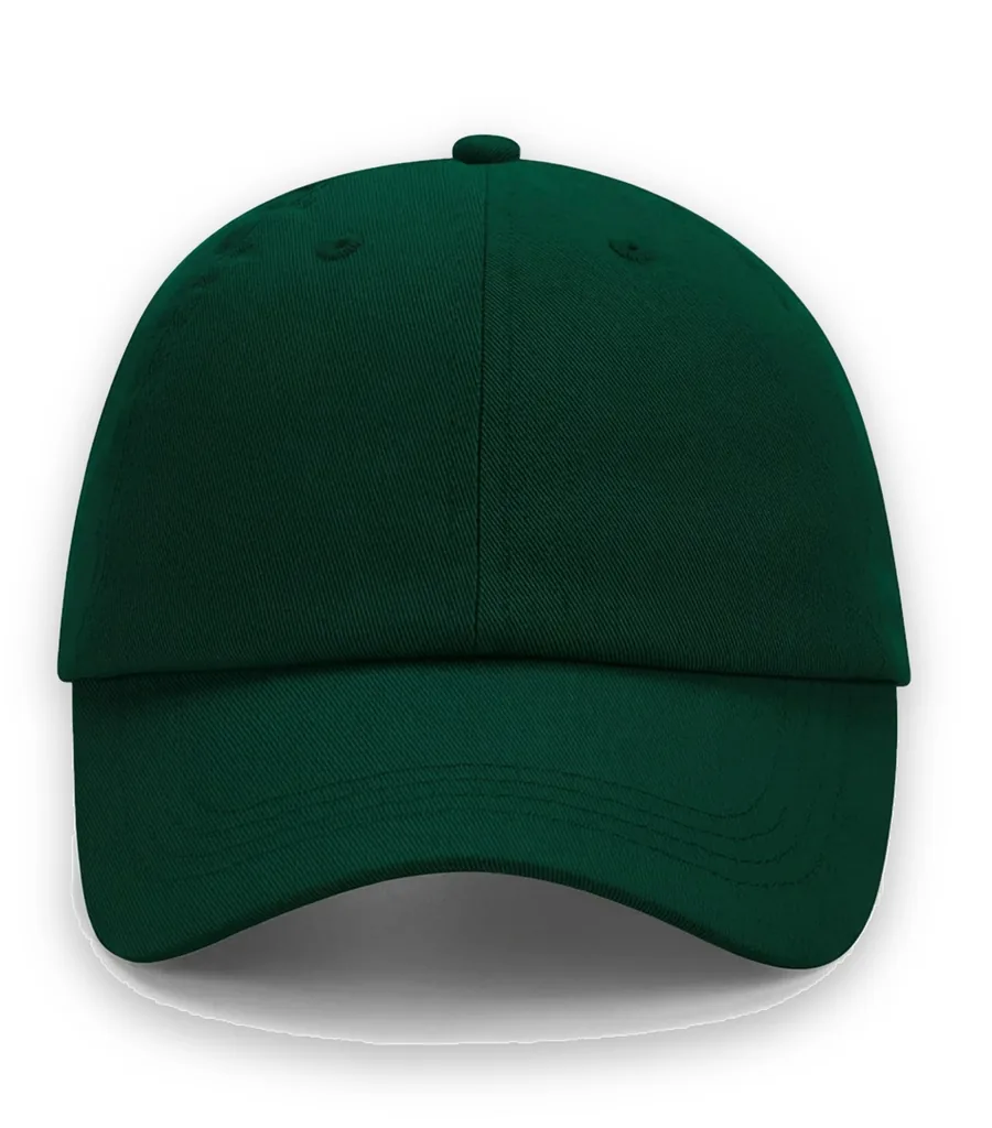 Low Profile 6 Panel Dad Cap Bottle Green