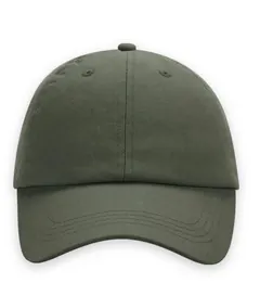Junior dad cap i olivgrön