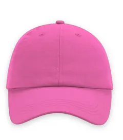 Junior dad cap i knallrosa