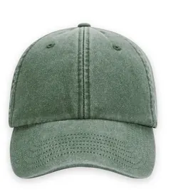 Vintage dad cap i flaskgrön