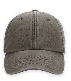 Vintage dad cap i brun
