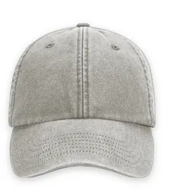 Vintage dad cap i grå