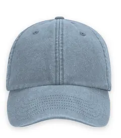 Vintage dad cap i ljus denim