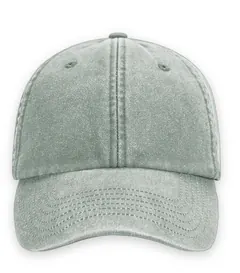 Vintage dad cap i salviagrön