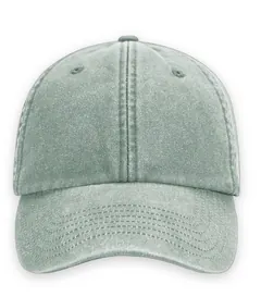 Junior vintage cap i salviagrön